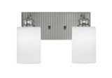 Edge 2 Light Bath Bar Vanity Light by Toltec - 1162-ES-4061