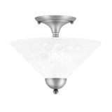 Any 2 Light 13.25 Inch Wide Semi Flush Mount by Toltec - 120-13251125