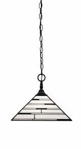 Any 1 Light Medium Pendant 12 Inch Tall by Toltec - 12-14-12-