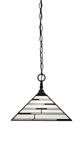 Any 1 Light Medium Pendant 12 Inch Tall by Toltec - 12-14-12-