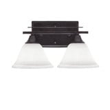 Uptowne 2 Light Vanity Light 14.25 Inch Length by Toltec - 132--775-1425