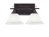 Uptowne 2 Light Vanity Light 14.25 Inch Length by Toltec - 132--775-1425