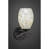 Revo 1 Light Wall Sconce 11 Inch Tall by Toltec - 141-675-11-
