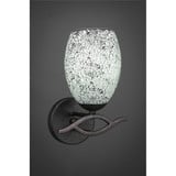 Revo 1 Light Fusion Glass Wall Sconce 9.75 Inch Tall by Toltec - 141-675-975-