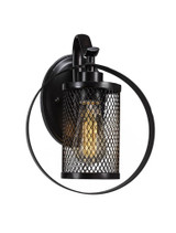Infinity 7W 1 LED Light Wall Sconce by Toltec - 1612-8-105-675