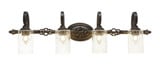 Elegante 4 Light Bath Bar 10.5 x Inches by Toltec  - 164--105-395