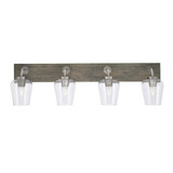 Oxbridge 4 Light Vanity Light 36.25 Inch Length by Toltec - 1774_2