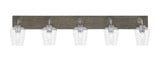 Oxbridge 5 Light Vanity Light 46.5 Inch Length by Toltec - 1775-GPDW-210