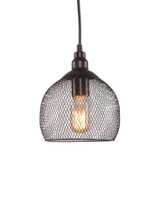 Plexus 1 Light Small Pendant 7.75 IncH Tall by Toltec - 1802-725-775-