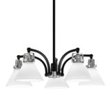 Easton 5 Light Medium Chandelier by Toltec 1945-WHBN-312 - 1945-WHBN-312