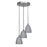 Empire 3 Light Large Pendant 16 Inch Wide by Toltec - 2143-16-135