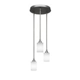 Empire 3 Light Large Pendant 18.5 Inch Wide by Toltec - 2143-185-1125-
