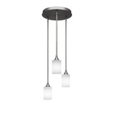Empire 3 Light Large Pendant 18.5 Inch Wide by Toltec - 2143-185-1125-