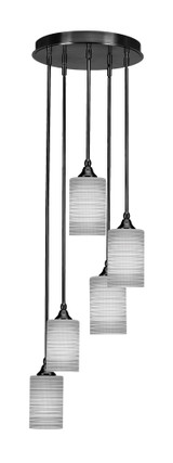 Empire 5 Light Medium Pendant 14.25 Inch Wide by Toltec - 2145-1425-1175-
