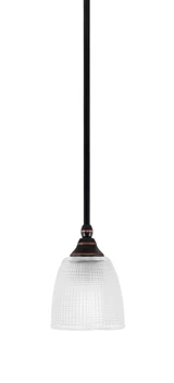 1 Light Stem Hung Mini Pendant 7 Inch Tall by Toltec - 23-BC-500