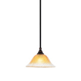 Any 1 Light Hang Straight Swivel Small Pendant by Toltec - 23-10-7-