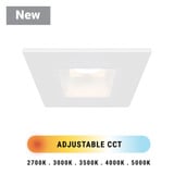 Midway 15W 1 LED  High Output Square Downlight (Set of 4) by Eurofase  - 45362-4