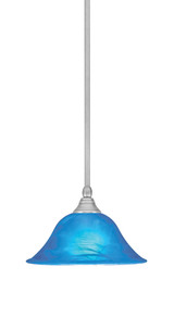 Any 1 Light Steel Small Pendant 6.5 Inch Tall by Toltec - 23-10-65-