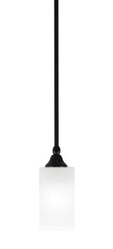 1 Light Steel Stem Hung Mini Pendant 8.5 Inch Tall by Toltec - 23-BC-541