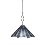 Revo 1 Light Large Pendant 17 Inch Tall by Toltec - 241-16-17-