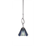 Revo 1 Light Small Pendant 14.5 Inch Tall by Toltec - 240-7-145-
