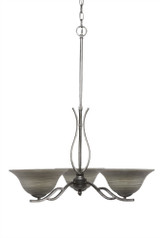 Revo 3 Light Medium Chandelier by Toltec 243-22751875 - 243-22751875
