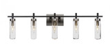 Salinda 5 Light Vanity Light by Toltec - 2515-ESBR-600