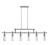 Salinda 6 Light Mini Island Pendant by Toltec - 2536-ESBR-600