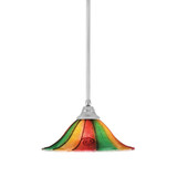 Any 1 Light Mardigras Glass Medium Pendant 14 Inch Wide by Toltec - 26-14-85-