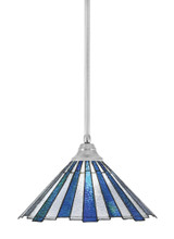 Any 1 Light Art Glass Large Pendant 11.5 Inch Tall by Toltec - 26-16-115-