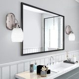 Odyssey 1 Light Matrix Glass Wall Sconce 13 Inch Tall by Toltec - 2611-MB-4021