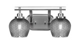 Odyssey 2 Light Bath Bar 8.25 Inch Tall and 16.75 Inch Length by Toltec - 2612-46-0