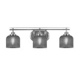 Odyssey 3 Light Bath Bar 8.25 Inch Tall and 27.5 Inch Length by Toltec - 2613-46-1