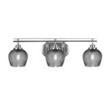 Odyssey 3 Light Bath Bar 8 Inch Tall and 27.75 Inch Length by Toltec - 2613-46-0