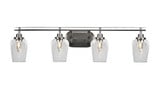 Odyssey 4 Light Vanity Light 38.25 Inch Length by Toltec - 2614-BN-210
