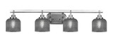 Odyssey 4 Light Bath Bar 8.5 Inch Tall and 38.75 Inch Length by Toltec - 2614-46-1