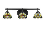 Odyssey 3 Light Vanity Light 28.75 Inch Length by Toltec - 2613-MB-9355