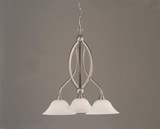 Bow 3 Light Medium Chandelier by Toltec 263-21752675 - 263-21752675