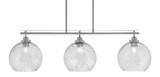 Odyssey 3 Light Island Pendant 41.75 Inch Length by Toltec - 2636-MB-4350