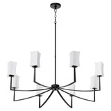 Ayala 8 Light Oversized Chandelier by Quorum - 681-8