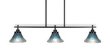 Odyssey 3 Light Oversized Island Pendant 7.5 Inch Tall by Toltec - 2636-MB-451