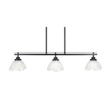 Odyssey 3 Light Oversized Island Pendant 38.5 Inch Length by Toltec - 2636-MB-755