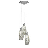 Europa 3 Light Medium Pendant 13.5 Inch Tall by Toltec - 28-1125-135-