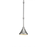Vintage 1 Light Small Pendant 6 Inch Tall by Toltec - 284-7-6-