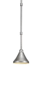 Vintage 1 Light Small Pendant 6 Inch Tall by Toltec - 284-7-6-