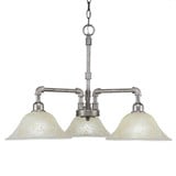 Vintage 3 Light Medium Chandelier by Toltec 283-242519