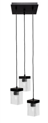 Nouvelle Three Light Medium Pendant by Toltec - 3212-1375-10-