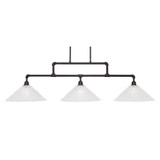Vintage 3 Light Small Island Chandelier by Toltec 333-16155