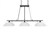 Uptowne 3 Light Mini Island Chandelier by Toltec - 326-137527755425