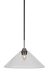 Paramount 1 Light Large Pendant 10.5 Inch Tall by Toltec - 3401-16-105-